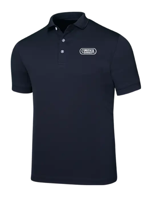 Callaway Ottoman Navy Polo w/Comstock Resources Logo