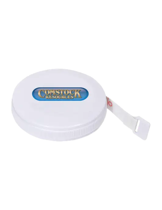 White Round Tape Measure w/Comstock Resources Logo