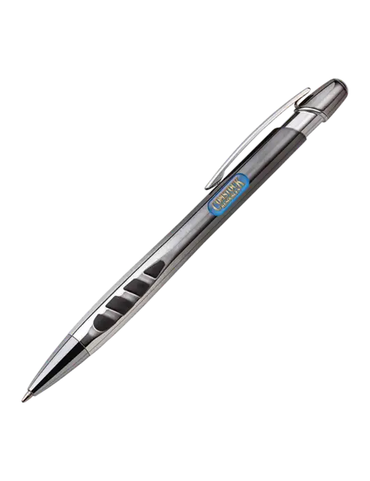 Zenith Gunmetal Ballpoint Pen - Blue ink w/Comstock Resources Logo