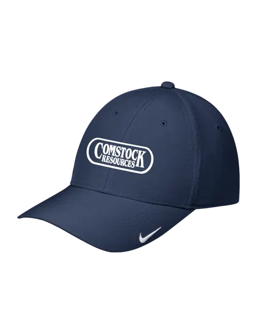 Nike Navy Dri-FIT Legacy Cap w/Comstock Resources Logo