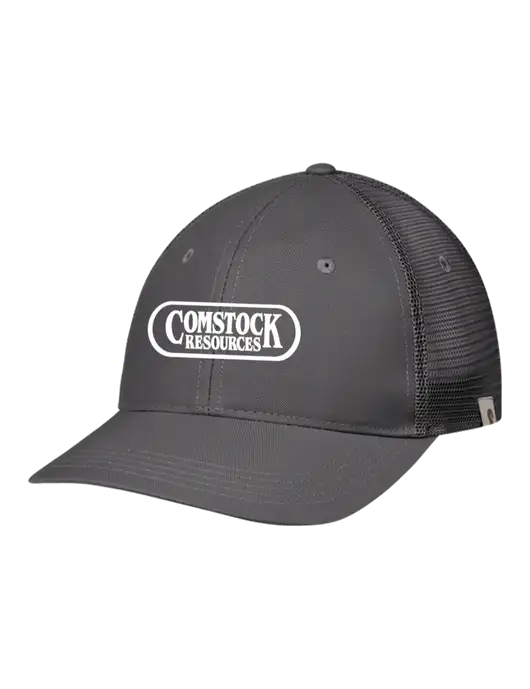Carhartt Dark Grey Trucker Rugged Pro Series Cap w/Comstock Resources Logo