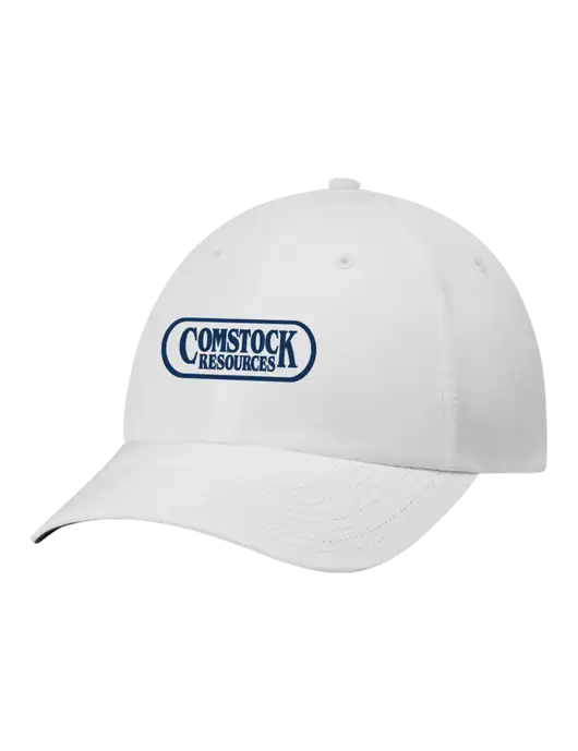 Richardson Relaxed Performance Lite White Cap w/Comstock Resources Logo