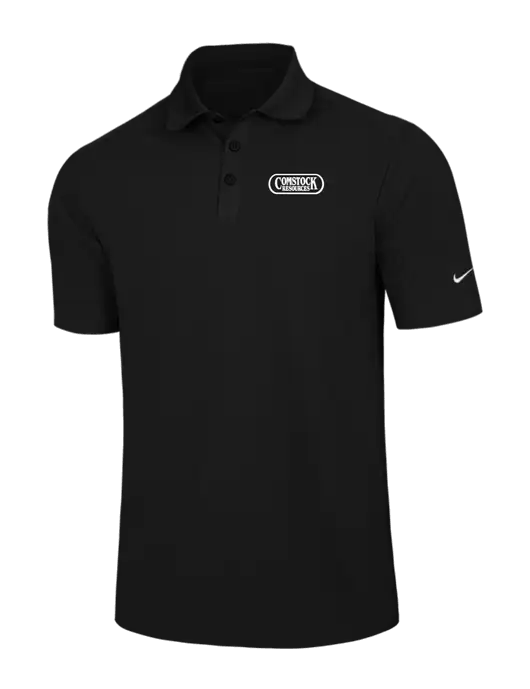 Nike Black Dri-FIT Classic Polo w/Comstock Resources Logo